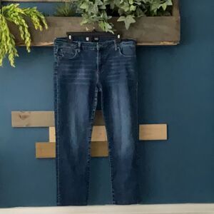 Kut from the Kloth Jeans Straight Leg.  Size 12 Distressed. EUC